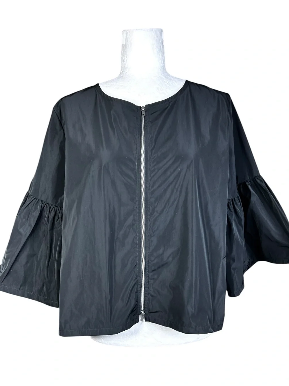 Bryn Walker Frida Memory Crunch Jacket S Oversized Boxy Minimalist